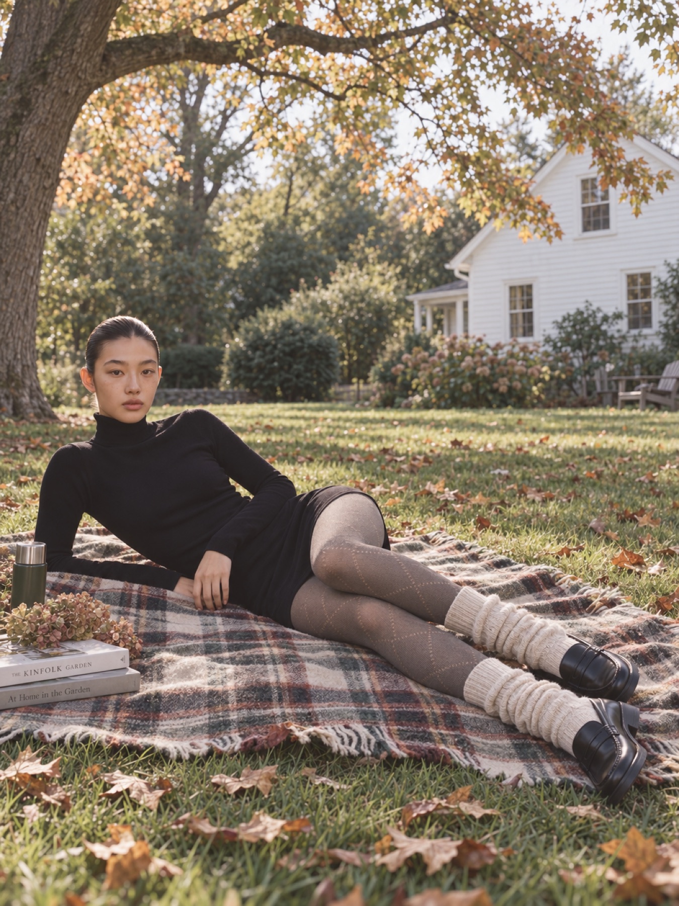 CALZEDONIA autumn legwear campaign image 3